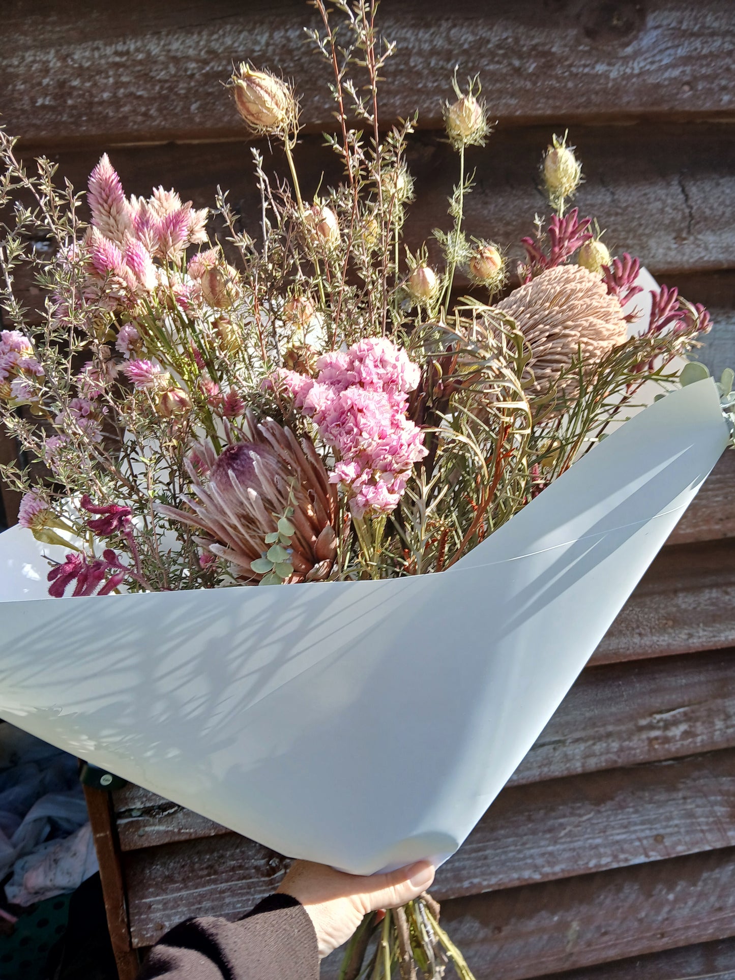 I'm a Keeper! Dried flower bouquet