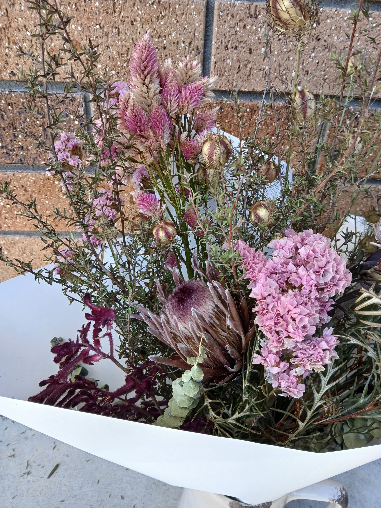 I'm a Keeper! Dried flower bouquet