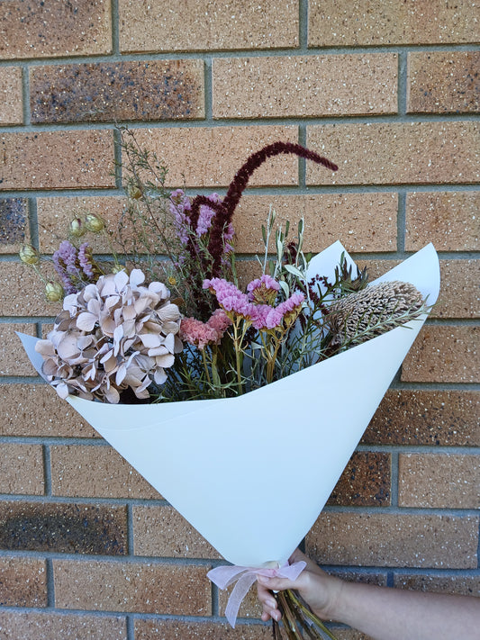 Blush - Dried Flower Bouquet